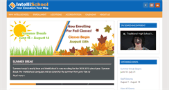 Desktop Screenshot of intellischool.org
